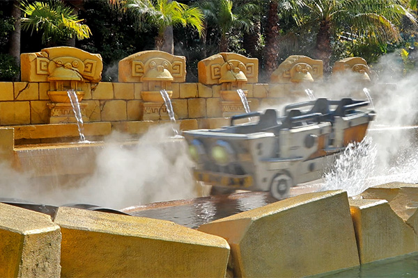 ドンキーコングのクレイジートロッコの入り口