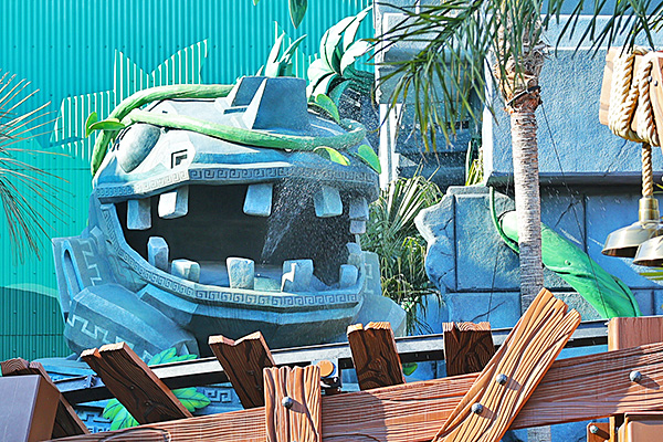 ドンキーコングのクレイジートロッコの入り口